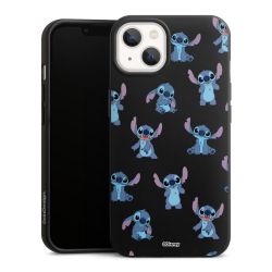 Stitch Faces Pattern Transparent