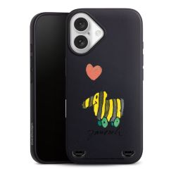 Organic Carry Case Hülle mit MagSafe  schwarz