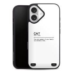 Organic Carry Case Hülle mit MagSafe  schwarz