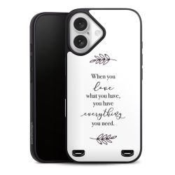 Organic Carry Case Hülle mit MagSafe  schwarz