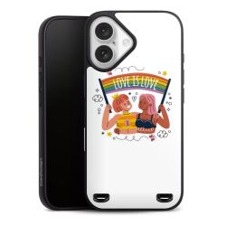 Organic Carry Case Hülle mit MagSafe  schwarz