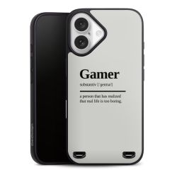 Organic Carry Case Hülle mit MagSafe  schwarz