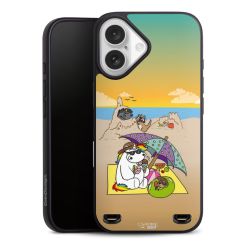 Organic Carry Case Hülle mit MagSafe  schwarz