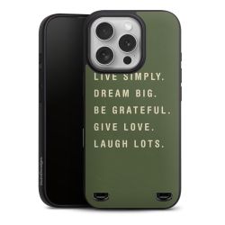 Organic Carry Case Hülle mit MagSafe  schwarz