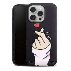 Organic Carry Case Hülle mit MagSafe  schwarz