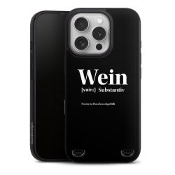 Organic Carry Case Hülle mit MagSafe  schwarz