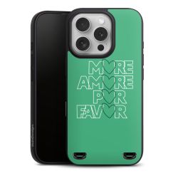 Organic Carry Case Hülle mit MagSafe  schwarz