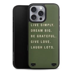 Organic Carry Case Hülle mit MagSafe  schwarz