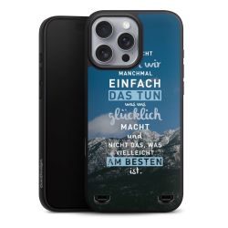 Organic Carry Case Hülle mit MagSafe  schwarz