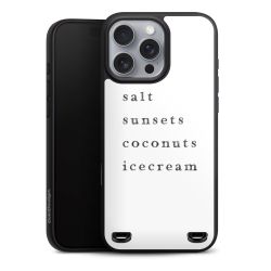 Organic Carry Case Hülle mit MagSafe  schwarz