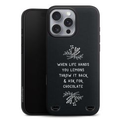 Organic Carry Case Hülle mit MagSafe  schwarz