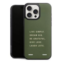 Organic Carry Case Hülle mit MagSafe  schwarz