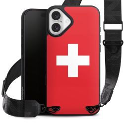 Organic Carry Case mit MagSafe schwarz Gurtband schwarz