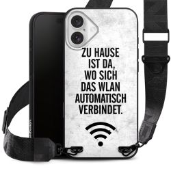 Organic Carry Case mit MagSafe schwarz Gurtband schwarz