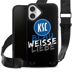 Organic Carry Case mit MagSafe schwarz Gurtband schwarz