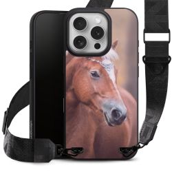 Organic Carry Case mit MagSafe schwarz Gurtband schwarz