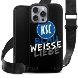 Organic Carry Case mit MagSafe schwarz Gurtband schwarz