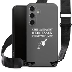 Organic Carry Case mit MagSafe schwarz Gurtband schwarz