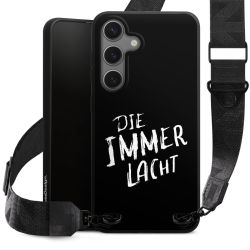 Organic Carry Case mit MagSafe schwarz Gurtband schwarz