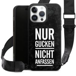 Organic Carry Case mit MagSafe schwarz Gurtband schwarz