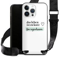 Organic Carry Case mit MagSafe schwarz Gurtband schwarz