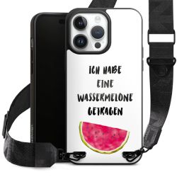 Organic Carry Case mit MagSafe schwarz Gurtband schwarz