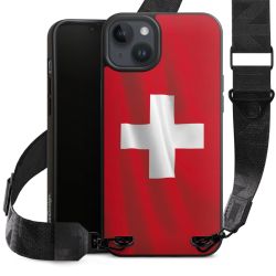 Organic Carry Case mit MagSafe schwarz Gurtband schwarz