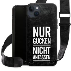 Organic Carry Case mit MagSafe schwarz Gurtband schwarz