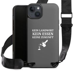 Organic Carry Case mit MagSafe schwarz Gurtband schwarz