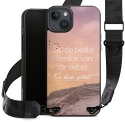 Organic Carry Case mit MagSafe schwarz Gurtband schwarz