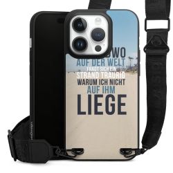 Organic Carry Case mit MagSafe schwarz Gurtband schwarz