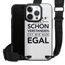 Organic Carry Case mit MagSafe schwarz Gurtband schwarz