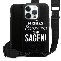 Organic Carry Case mit MagSafe schwarz Gurtband schwarz