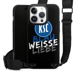 Organic Carry Case mit MagSafe schwarz Gurtband schwarz