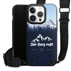 Organic Carry Case mit MagSafe schwarz Gurtband schwarz