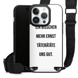 Organic Carry Case mit MagSafe schwarz Gurtband schwarz