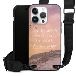 Organic Carry Case mit MagSafe schwarz Gurtband schwarz