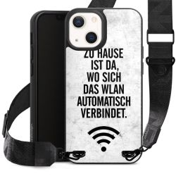 Organic Carry Case mit MagSafe schwarz Gurtband schwarz