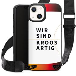 Organic Carry Case mit MagSafe schwarz Gurtband schwarz