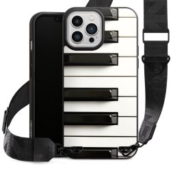 Organic Carry Case mit MagSafe schwarz Gurtband schwarz