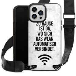 Organic Carry Case mit MagSafe schwarz Gurtband schwarz