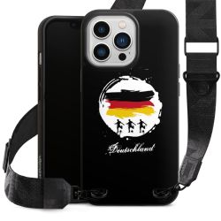 Organic Carry Case mit MagSafe schwarz Gurtband schwarz