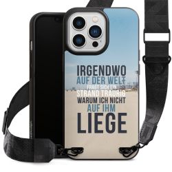 Organic Carry Case mit MagSafe schwarz Gurtband schwarz