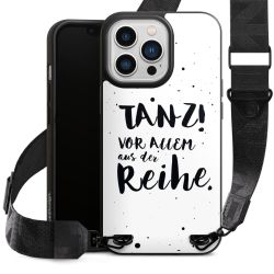 Organic Carry Case mit MagSafe schwarz Gurtband schwarz