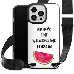 Organic Carry Case mit MagSafe schwarz Gurtband schwarz