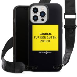 Organic Carry Case mit MagSafe schwarz Gurtband schwarz