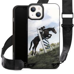 Organic Carry Case mit MagSafe schwarz Gurtband schwarz