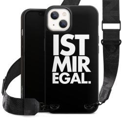 Organic Carry Case mit MagSafe schwarz Gurtband schwarz