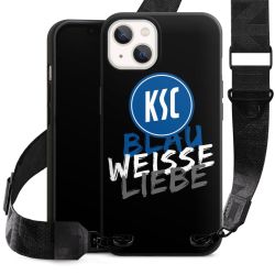 Organic Carry Case mit MagSafe schwarz Gurtband schwarz