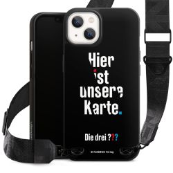 Organic Carry Case mit MagSafe schwarz Gurtband schwarz